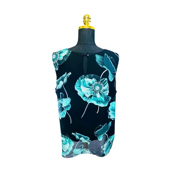 Women's Alfani Sleeveless Floral Blouse - Size XL - Picture 4 of 6